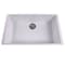 Nantucket Sinks Large Single Bowl Undermount Granite Composite White PR3018-W - alternate 1